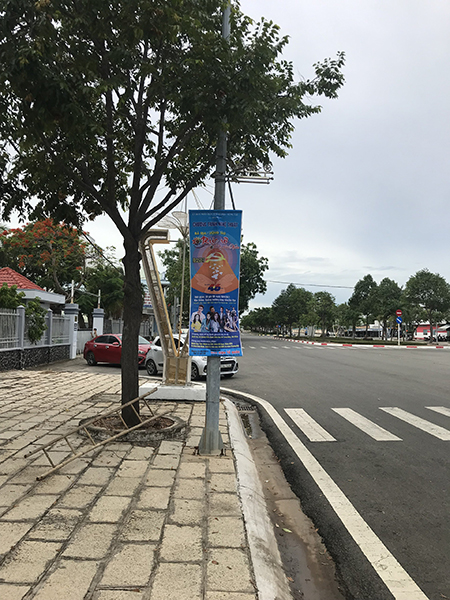 Phướn treo đường tại Bà Rịa - In Quảng Cáo Cường Thịnh - Công Ty TNHH Đầu Tư Quảng Cáo Cường Thịnh